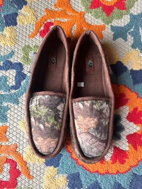 Mossy Oak Camo House Slippers Men’s Size 11/12 Indoor Outdoor Slip On